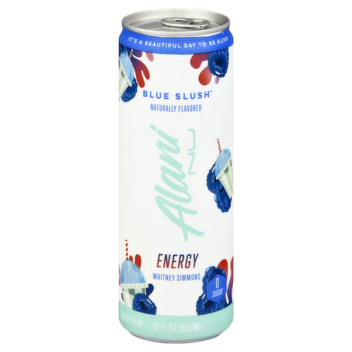 Alani Nu Energy Drink, Blue Slush