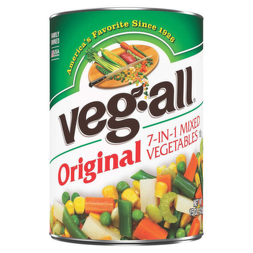 Veg-All Homestyle Large Cut Canned Vegetables, 29 oz Can