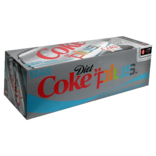 Diet Coke Cola, with Vitamins & Minerals, Fridge Pack