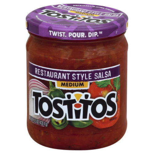 Tostitos Salsa, Restaurant Style, Medium