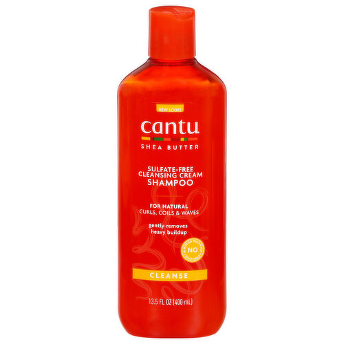 Cantu Shampoo, Cleansing Cream, Sulfate-Free, Shea Butter