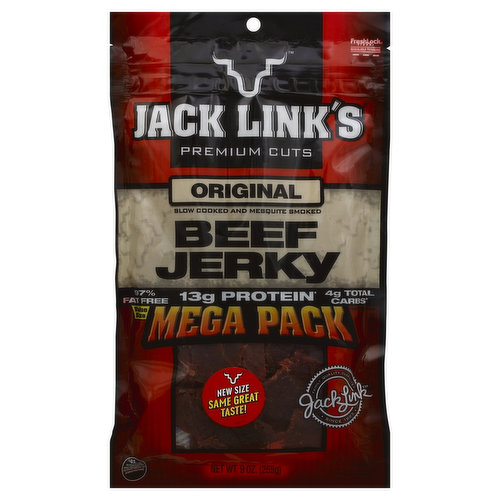 Jack Link's Beef Jerky, Original, Mega Pack