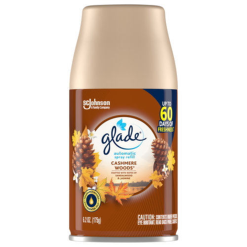 Glade Automatic Spray Refill, Cashmere Woods