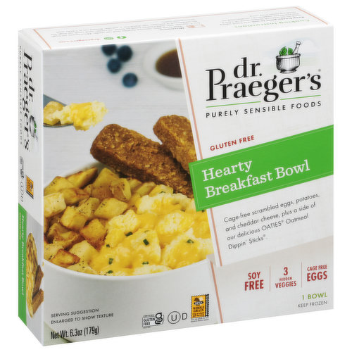 Dr. Praeger's Breakfast Bowl, Gluten Free, Hearty