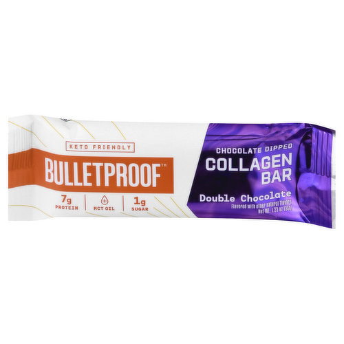 Bulletproof Collagen Bar, Double Chocolate