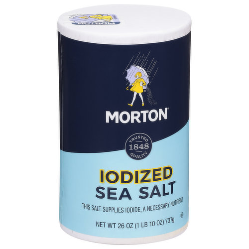 Morton Salt, Lite, 50% Less Sodium