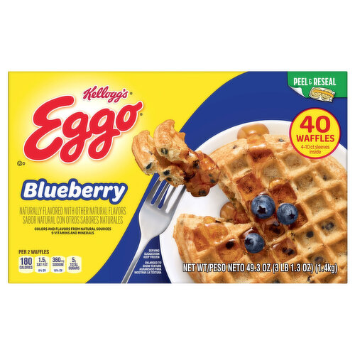 Eggo Waffles, Blueberry