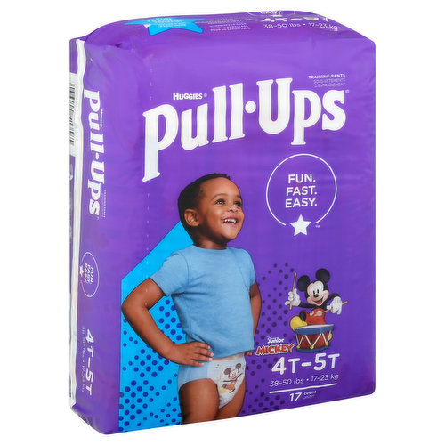 Pull-Ups Training Pants, Disney Junior Mickey, 4T-5T