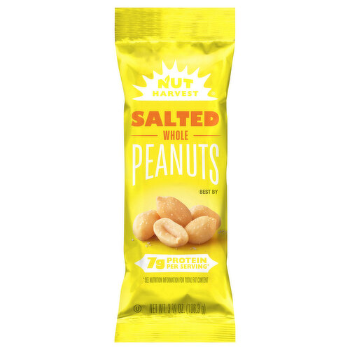Nut Harvest Peanuts, Salted, Whole