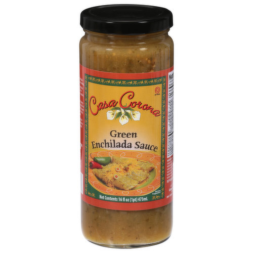 Casa Corona Enchilada Sauce, Green