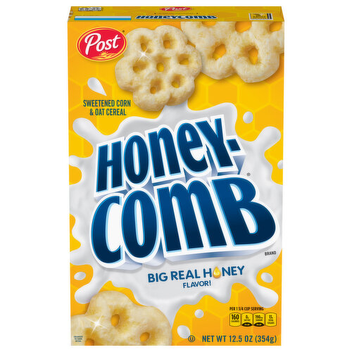 Honey-Comb Cereal, Big Real Honey Flavor