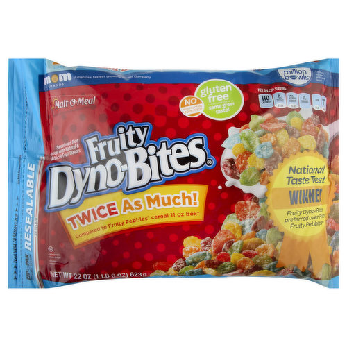 Malt-O-Meal Cereal, Fruity Dyno-Bites