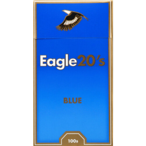 Eagle 20s Cigarettes, Class A, Blue 100s