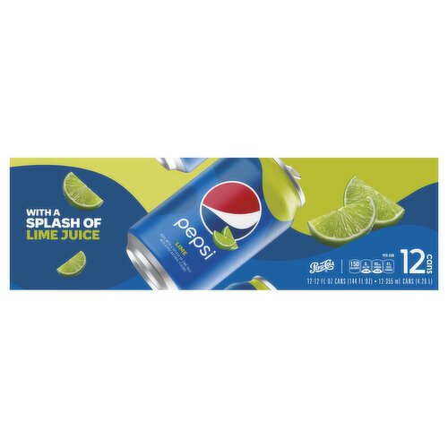 Pepsi Soda, Lime