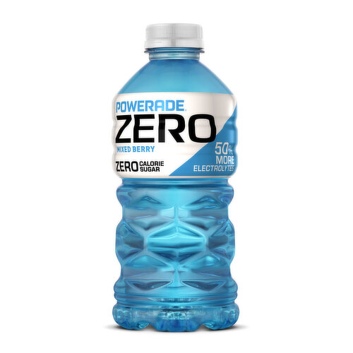 Powerade Zero Sports Drink, Zero Sugar, Mixed Berry