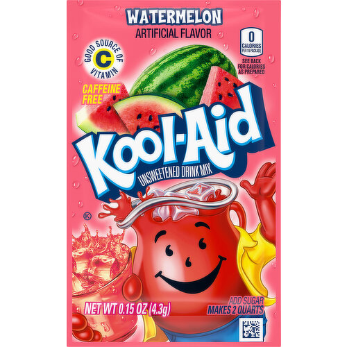 Kool-Aid Watermelon Unsweetened Drink Mix