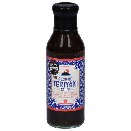 Culinary Tours Sauce, Sesame Teriyaki