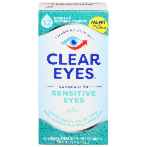 Clear Eyes Eye Allergy Itch Relief eye drops recalled