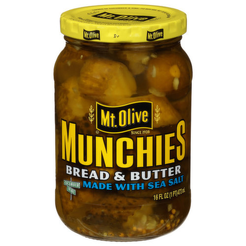 Mt Olive Pickles, Bread & Butter
