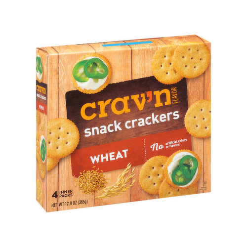 Crav'n Flavor Wheat Snack Crackers