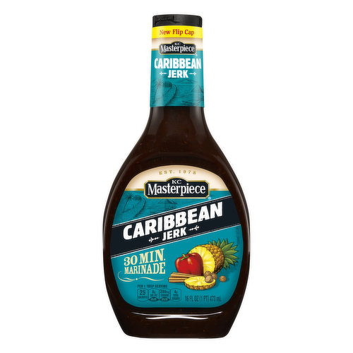 KC Masterpiece Marinade, Caribbean Jerk