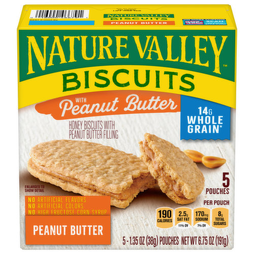 Nature Valley Biscuits, Peanut Butter