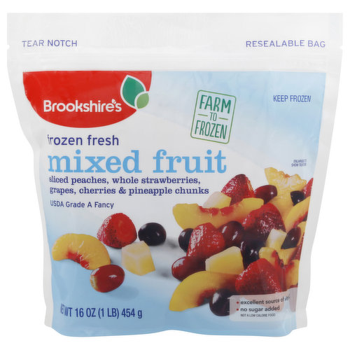 Brookshire's Mixed Fruit, Frozen Fresh