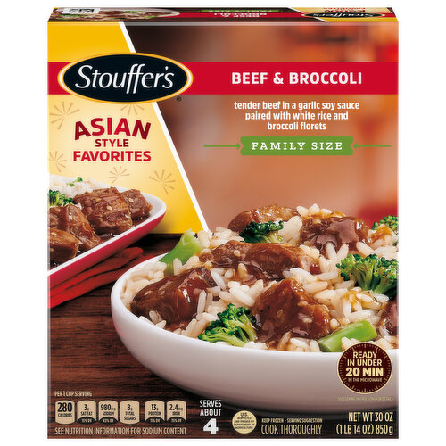 Stouffer's Beef & Broccoli, Family Size