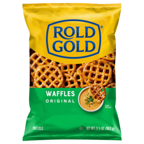 Rold Gold Pretzels, Waffles, Original