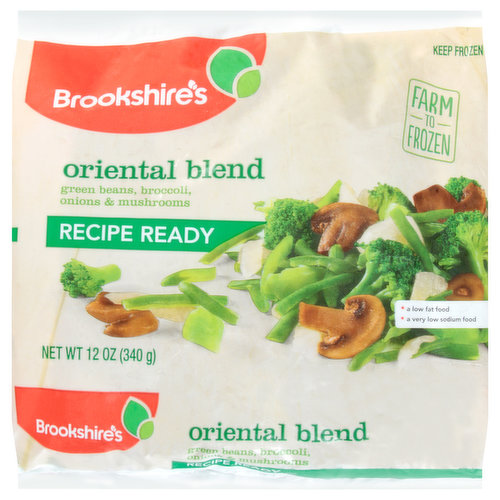 Farm-to-Frozen. Since 1928. Farm-to-Frozen Guaranteed: You'll know it when you taste them! Brookshire's vegetables are picked and freeze-packed at their very peak so you get all the goodness and taste nature intended. Serve and savor with a smile, from Brookshire's.