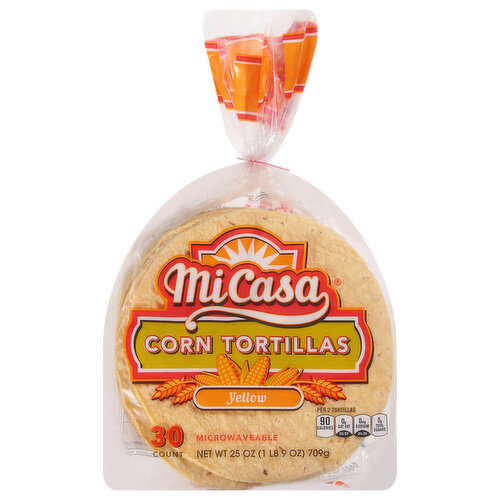 Mi Casa Tortillas, Corn, Yellow