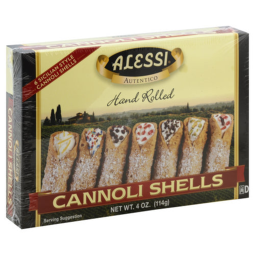 Alessi Cannoli Shells, Sicilian Style