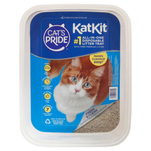 Makes cleanup easy! Travel - easy to transport. For every day - kiss litter box cleaning goodbye! Pet sitters - hassle-free. Odor control - Use 7 days & dispose! (Based on laboratory testing). Easy to recycle.