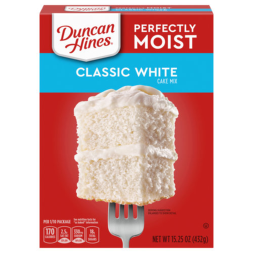 Duncan Hines Cake Mix, Classic White