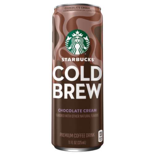 Starbucks Coffee Drink, Premium, Chocolate Sweet Cream, Cold Brew