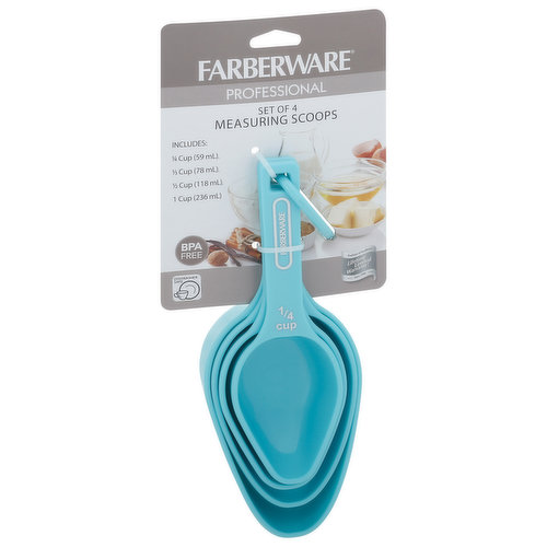 Farberware - Farberware Professional Set of 4 Measuring Scoops 1 Pack