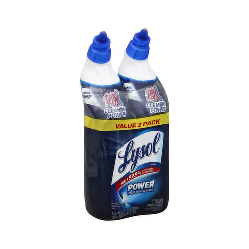 Lysol Complete Clean Power Toilet Bowl Cleaner