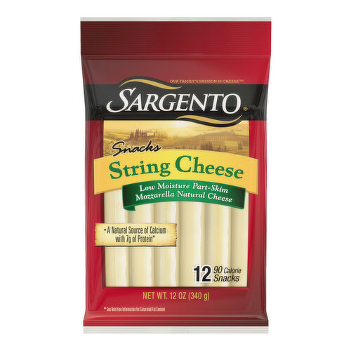 Sargento String Cheese, Mozarella