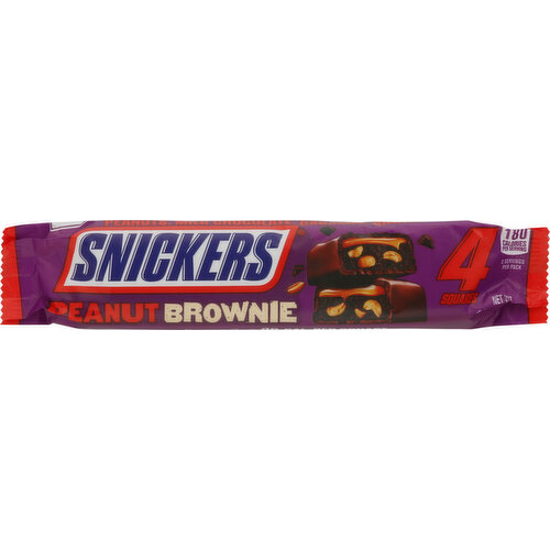 Snickers Squares, Peanut Brownie