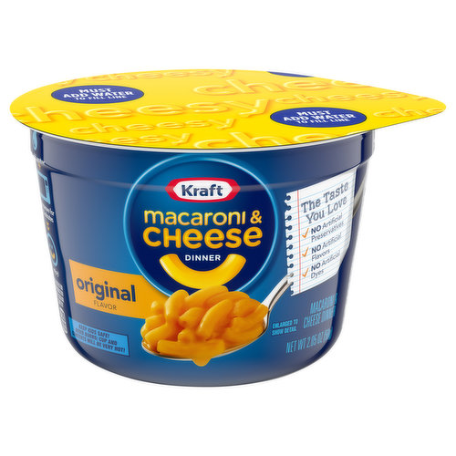 Kraft Macaroni & Cheese Dinner, Original Flavor - Super 1 Foods