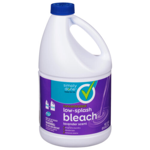 Bleach, Low-Splash, Concentrated, Lavender Scent