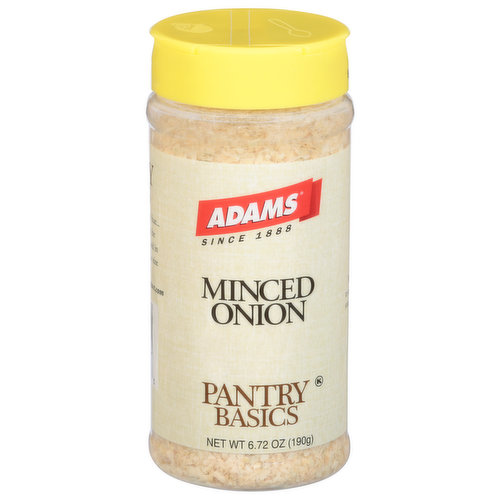 Adams Minced Onion, Pantry Basics
