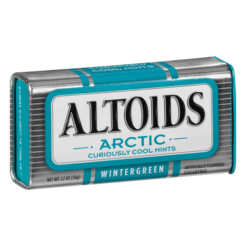 Altoids Mints, Sugarfree, Arctic, Wintergreen