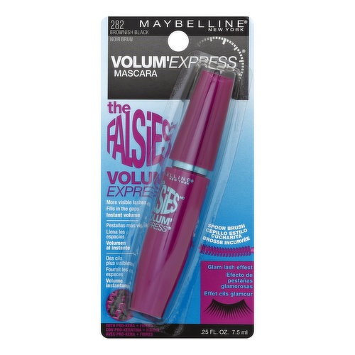 Maybelline Mascara, Brownish Black 282