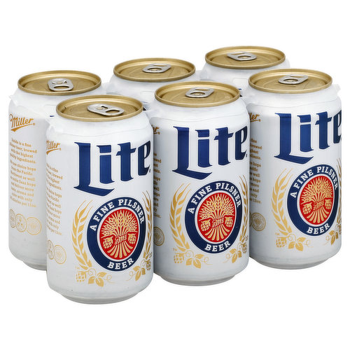 Miller Lite Beer A Fine Pilsner