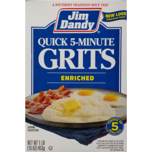 Jim Dandy Grits, Quick 5-Minute, Enriched