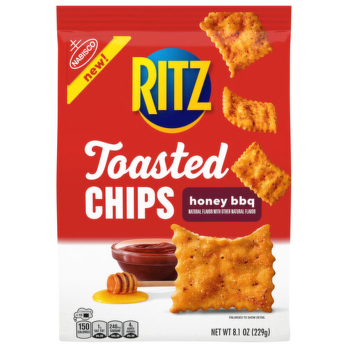 Ritz Chips, Toasted, Honey BBQ