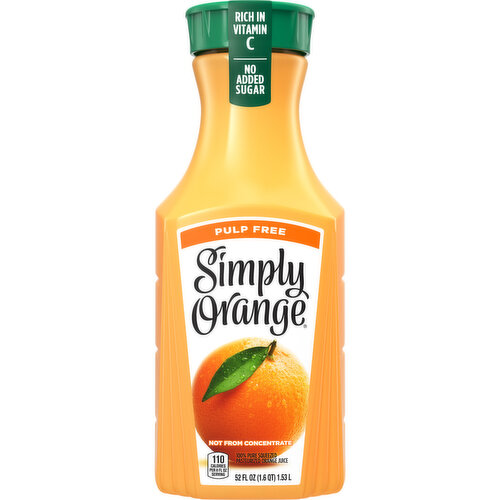 Simply Orange Juice, Pulp Free