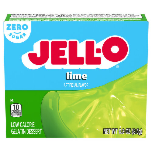 Jell-O Gelatin Dessert, Low Calorie, Lime