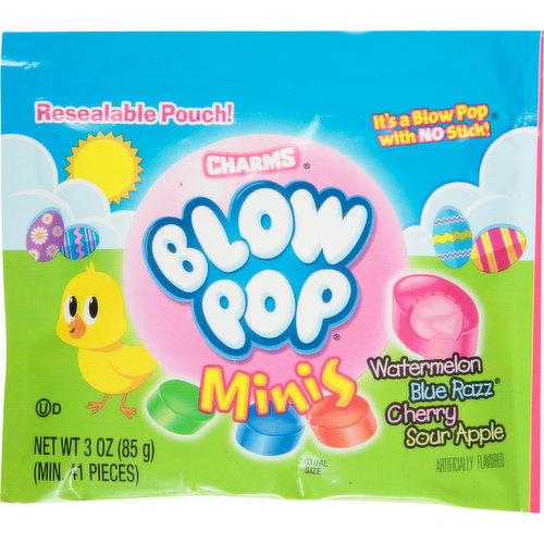 Blow Pop Candy, Assorted, Minis